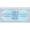 Finlande - Pick 106Aa_14 - 5 markkaa - Litt. B - Série A - 1963 (1980) - Etat : SUP