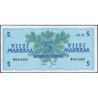 Finlande - Pick 106Aa_14 - 5 markkaa - Litt. B - Série N - 1963 (1980) - Etat : SUP