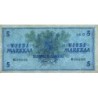 Finlande - Pick 106Aa_14 - 5 markkaa - Litt. B - Série N - 1963 (1980) - Etat : SUP