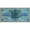 Finlande - Pick 106Aa_22 - 5 markkaa - Litt. B - Série N - 1963 (1980) - Etat : TTB