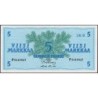 Finlande - Pick 106Aa_25 - 5 markkaa - Litt. B - Série P - 1963 (1980) - Etat : SUP+