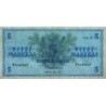 Finlande - Pick 106Aa_25 - 5 markkaa - Litt. B - Série P - 1963 (1980) - Etat : SUP+