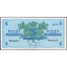 Finlande - Pick 106Aa_39 - 5 markkaa - Litt. B - Série M - 1963 (1980) - Etat : TTB