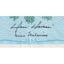 Finlande - Pick 106Aa_43 - 5 markkaa - Litt. B - Série M - 1963 (1980) - Etat : TTB