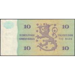 Finlande - Pick 112a_20 - 10 markkaa - Litt. A - 1980 (1984) - Etat : SUP