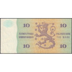 Finlande - Pick 112a_24 - 10 markkaa - Litt. A - 1980 (1984) - Etat : TTB+