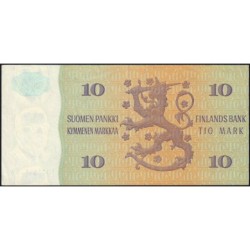 Finlande - Pick 112a_26 - 10 markkaa - Litt. A - 1980 (1984) - Etat : TTB+