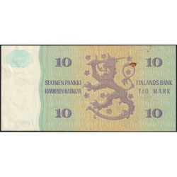 Finlande - Pick 112a_28 - 10 markkaa - Litt. A - 1980 (1984) - Etat : TTB+