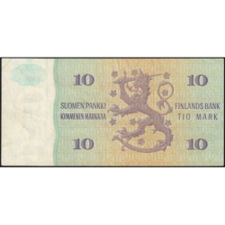 Finlande - Pick 112a_30 - 10 markkaa - Litt. A - 1980 (1984) - Etat : TTB+