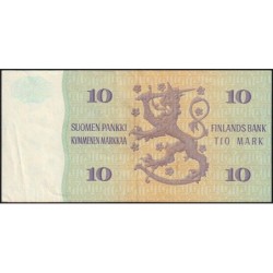 Finlande - Pick 112a_31 - 10 markkaa - Litt. A - 1980 (1984) - Etat : TTB+