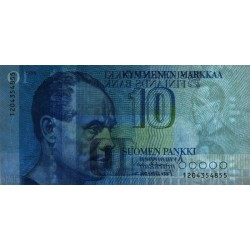 Finlande - Pick 113a_1 - 10 markkaa - 1986 - Etat : SUP