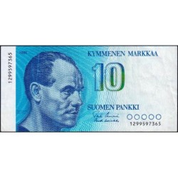 Finlande - Pick 113a_3 - 10 markkaa - 1986 - Etat : TTB