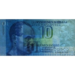Finlande - Pick 113a_3 - 10 markkaa - 1986 - Etat : TTB