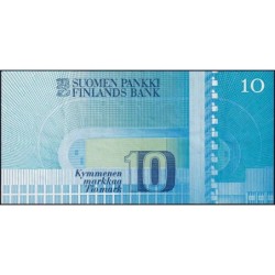 Finlande - Pick 113a_9b - 10 markkaa - 1986 - Etat : TTB+