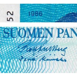 Finlande - Pick 113a_9b - 10 markkaa - 1986 - Etat : TTB+