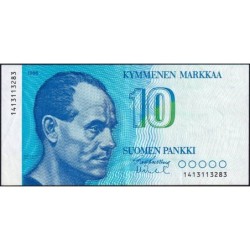 Finlande - Pick 113a_12b - 10 markkaa - 1986 - Etat : TTB+