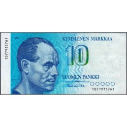Finlande - Pick 113a_15a - 10 markkaa - 1986 - Etat : TTB+