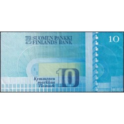 Finlande - Pick 113a_15b - 10 markkaa - 1986 - Etat : TTB