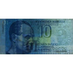 Finlande - Pick 113a_15b - 10 markkaa - 1986 - Etat : TTB