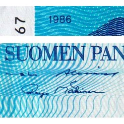 Finlande - Pick 113a_16a - 10 markkaa - 1986 - Etat : TTB