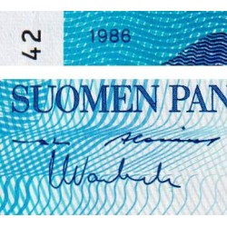 Finlande - Pick 113a_18a - 10 markkaa - 1986 - Etat : SUP