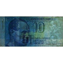 Finlande - Pick 113a_19 - 10 markkaa - 1986 - Etat : SUP+