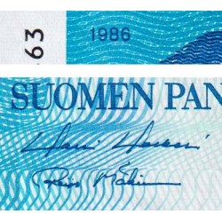 Finlande - Pick 113_22 - 10 markkaa - 1986 - Etat : SUP