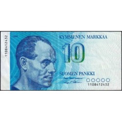Finlande - Pick 113a_28 - 10 markkaa - 1986 - Etat : TTB