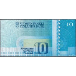 Finlande - Pick 113a_31 - 10 markkaa - 1986 - Etat : TTB+