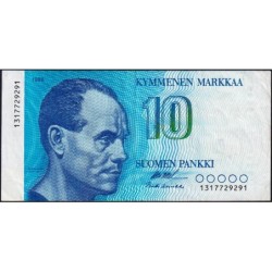 Finlande - Pick 113a_33a - 10 markkaa - 1986 - Etat : TTB