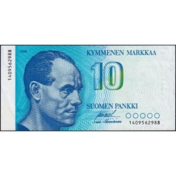 Finlande - Pick 113a_35b - 10 markkaa - 1986 - Etat : SUP