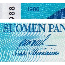 Finlande - Pick 113a_35b - 10 markkaa - 1986 - Etat : SUP