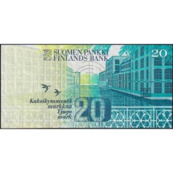 Finlande - Pick 122_6 - 20 markkaa - 1993 - Etat : TTB