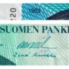 Finlande - Pick 123_3 - 20 markkaa - Litt. A - 1993 (1997) - Etat : TTB