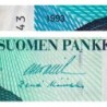 Finlande - Pick 123_3 - 20 markkaa - Litt. A - 1993 (1997) - Etat : TTB