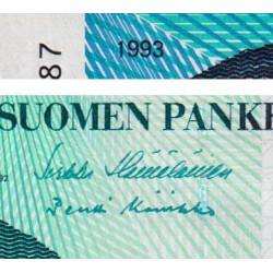 Finlande - Pick 123_6 - 20 markkaa - Litt.A - 1993 (1997) - Etat : SUP-