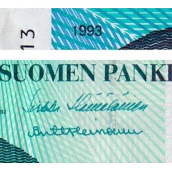 Finlande - Pick 123_7 - 20 markkaa - Litt.A - 1993 (1997) - Etat : SUP-