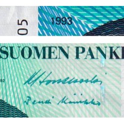 Finlande - Pick 123_11 - 20 markkaa - Litt.A - 1993 (1997) - Etat : TTB+