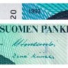 Finlande - Pick 123_11 - 20 markkaa - Litt. A - 1993 (1997) - Etat : SUP