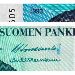 Finlande - Pick 123_12 - 20 markkaa - Litt.A - 1993 (1997) - Etat : TTB