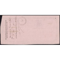 Nouvelle Calédonie - Kolsky non réf. - Seconde traite de 500 francs - 1869 - Etat : SUP