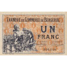 Bergerac - Pirot 24-40 - 1 franc - 10/09/1921 - Etat : SPL