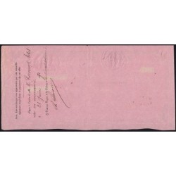 Nouvelle Calédonie - Kolsky non réf. - Seconde traite de 2'000 francs - 1869 - Etat : TTB+