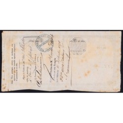 Nouvelle Calédonie - Kolsky non réf. - Seconde traite de 500 francs - 1873 - Etat : TTB