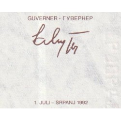 Bosnie-Herzégovine - Pick 14 - 500 dinara - Série AB - 01/07/1992 - Etat : NEUF