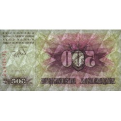 Bosnie-Herzégovine - Pick 14 - 500 dinara - Série AB - 01/07/1992 - Etat : NEUF