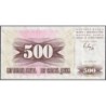 Bosnie-Herzégovine - Pick 14 - 500 dinara - Série BB - 01/07/1992 - Etat : NEUF