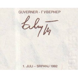 Bosnie-Herzégovine - Pick 14 - 500 dinara - Série DH - 01/07/1992 - Etat : NEUF
