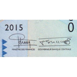 Guinée - Pick 50a - 20'000 francs guinéens - Série AB - 2015 - Etat : NEUF