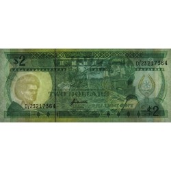 Fidji - Pick 90a - 2 dollars - Série D/23 - 1995 - Etat : NEUF